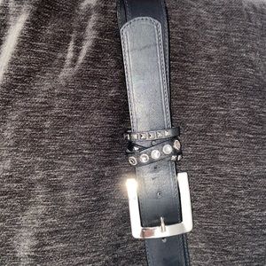 Genuine leather belt